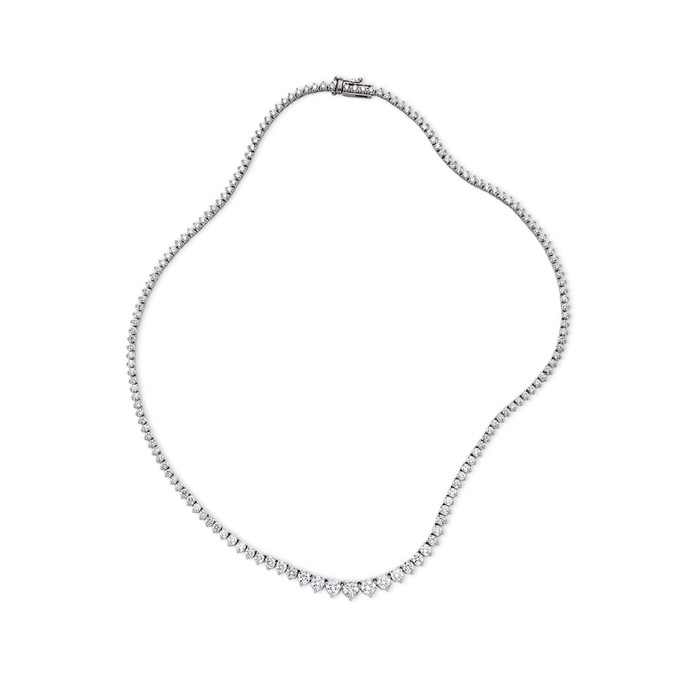 [ ONLY ONE ] 14K Natural Diamond Tennis Necklace